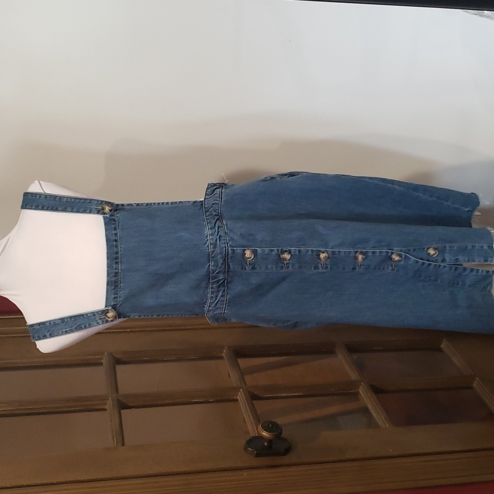 Vanilla Star Overall Denim Dress NWOT